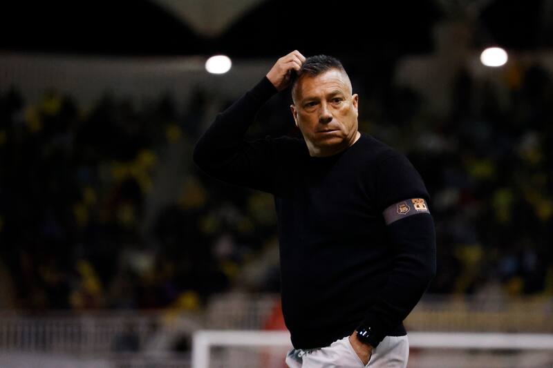 El DT dejó su cargo a disposición en San Luis de la Primera B. Foto: Agencia ATON.