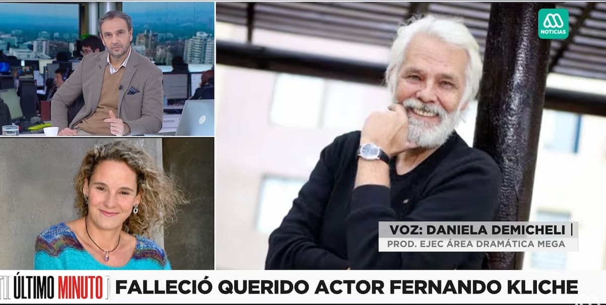 El actor era parte de Mega para la nueva nocturna.