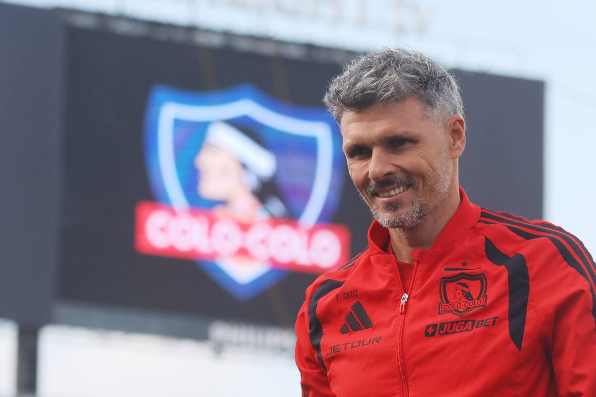 El Tano en el Estadio Monumental. Foto: Agencia ATON.