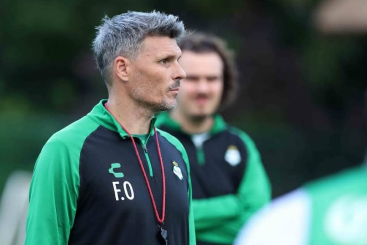 El DT en su paso por Santos Laguna.