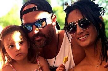 El insólito gesto del padre de hija de Pamela Díaz en Año Nuevo