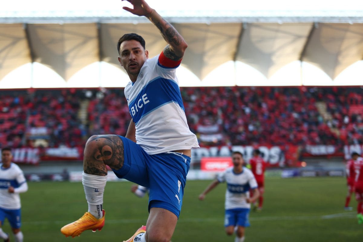 está a solo un gol de superar a Rodrigo Barrera como goleador histórico de la UC. Foto: Campeonato Chileno.