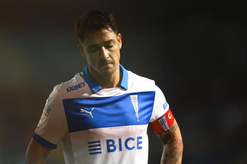 , delantero de Universidad Católica. Foto: Agencia Aton.