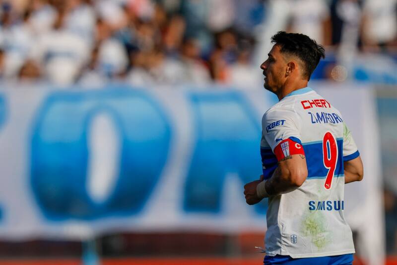 y sus goles han sostenido la irregular campaña de la UC este 2024. Foto: Agencia Aton.