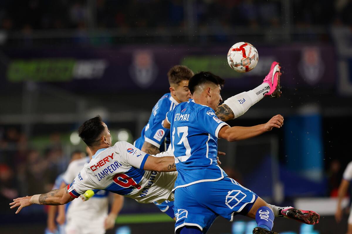 Fernando Zampedri y su golazo frente a la U.