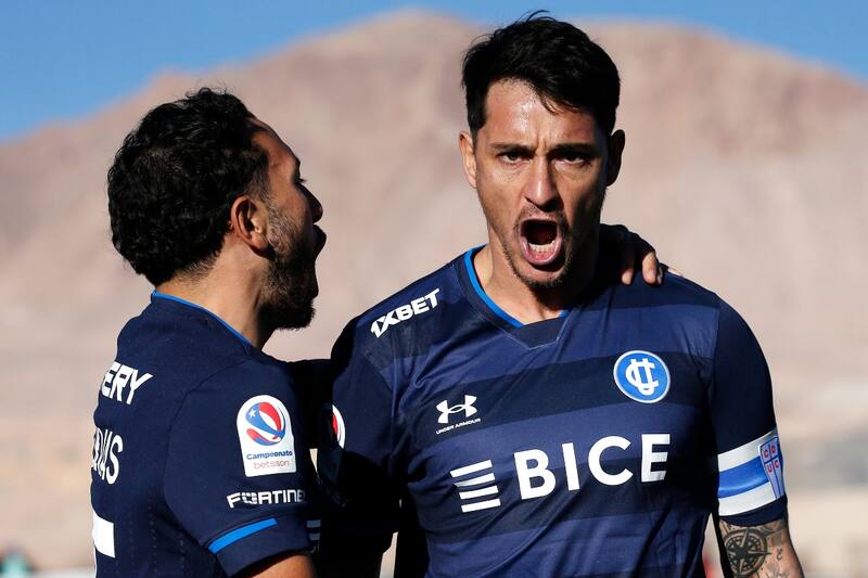 , delantero de Universidad Católica. Foto: Agencia Aton.