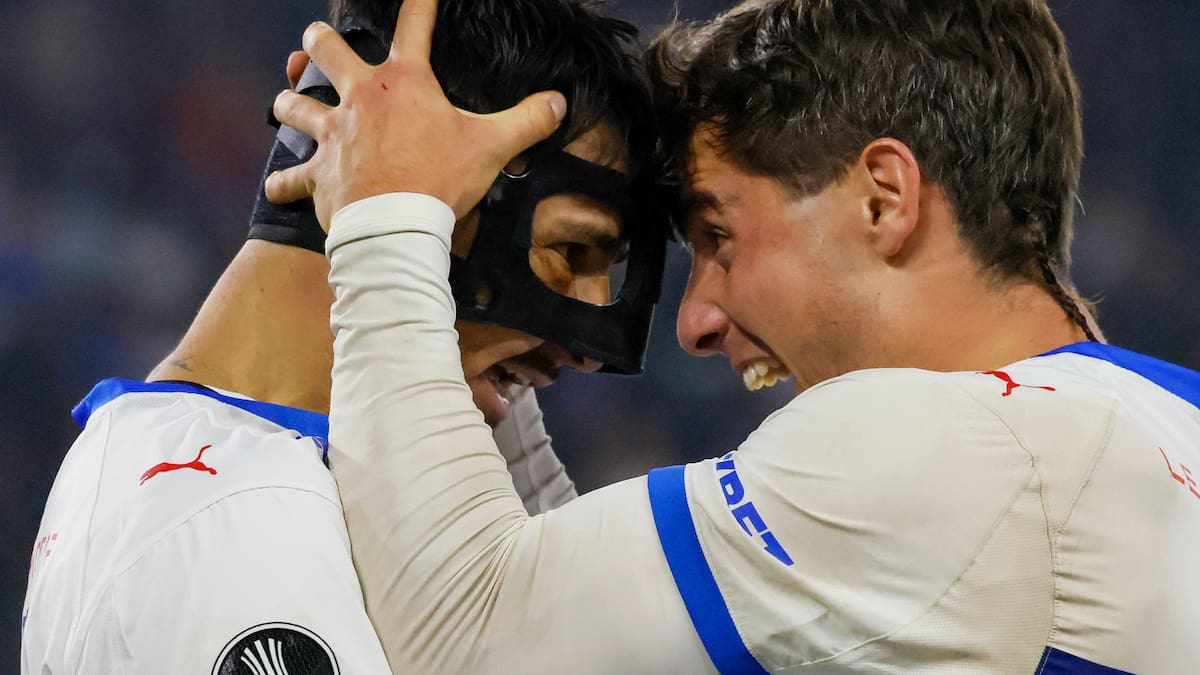Zampedri otra vez el salvador: el 1x1 de la UC en el triunfo ante Barcelona por Libertadores
