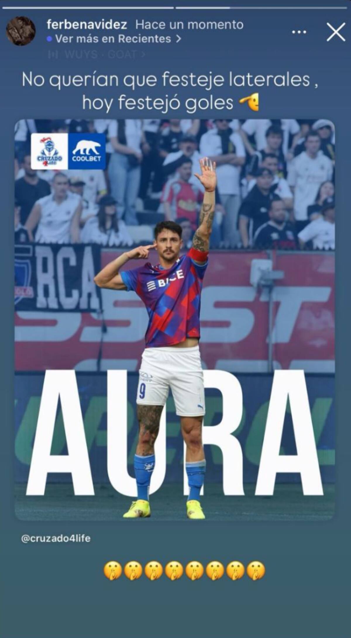 El mensaje de la esposa del Toro tras el Clásico en el Monumental.