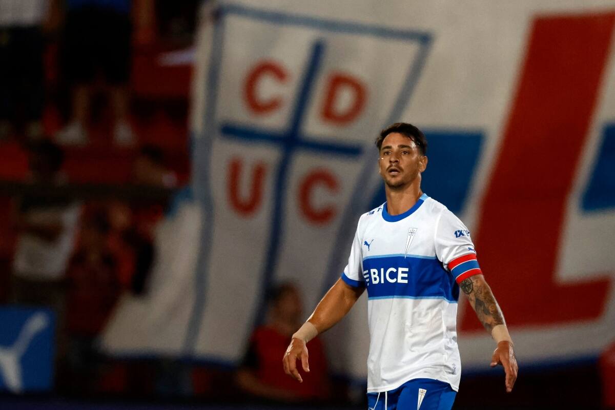 , delantero de la Universidad Católica. Foto: Agencia Aton.
