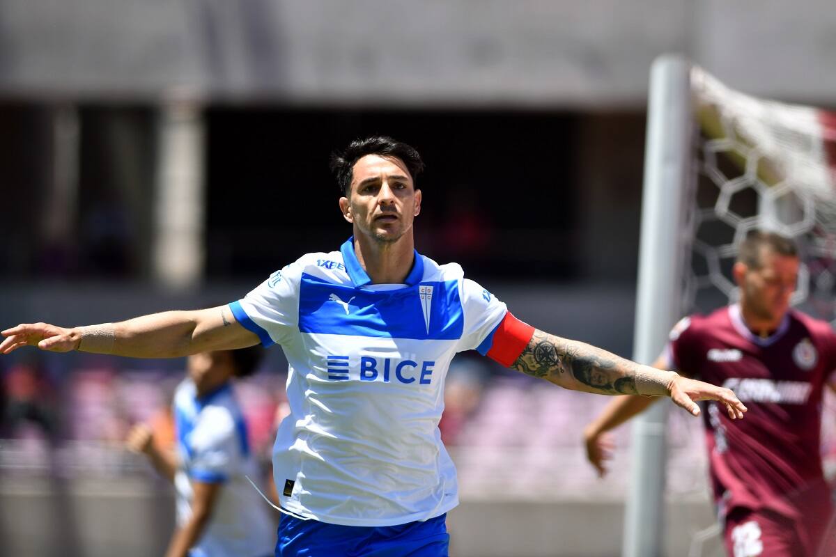 El delantero comandará a la UC ante Palestino. Foto: Agencia Aton.