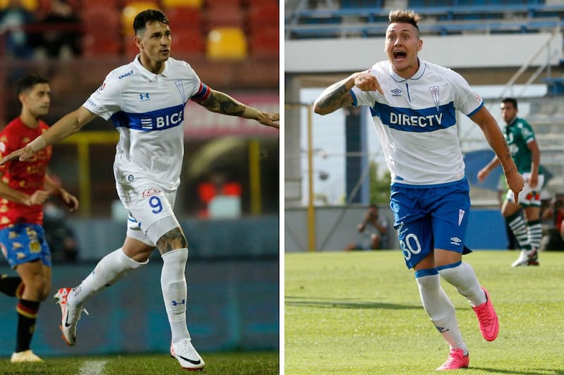han sido goleadores con la camiseta de la UC (Fotos: Aton)