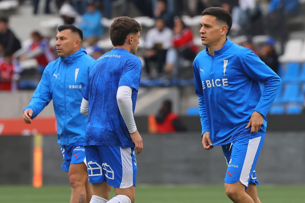 El argentino entrenando en la UC. Foto: ATON.