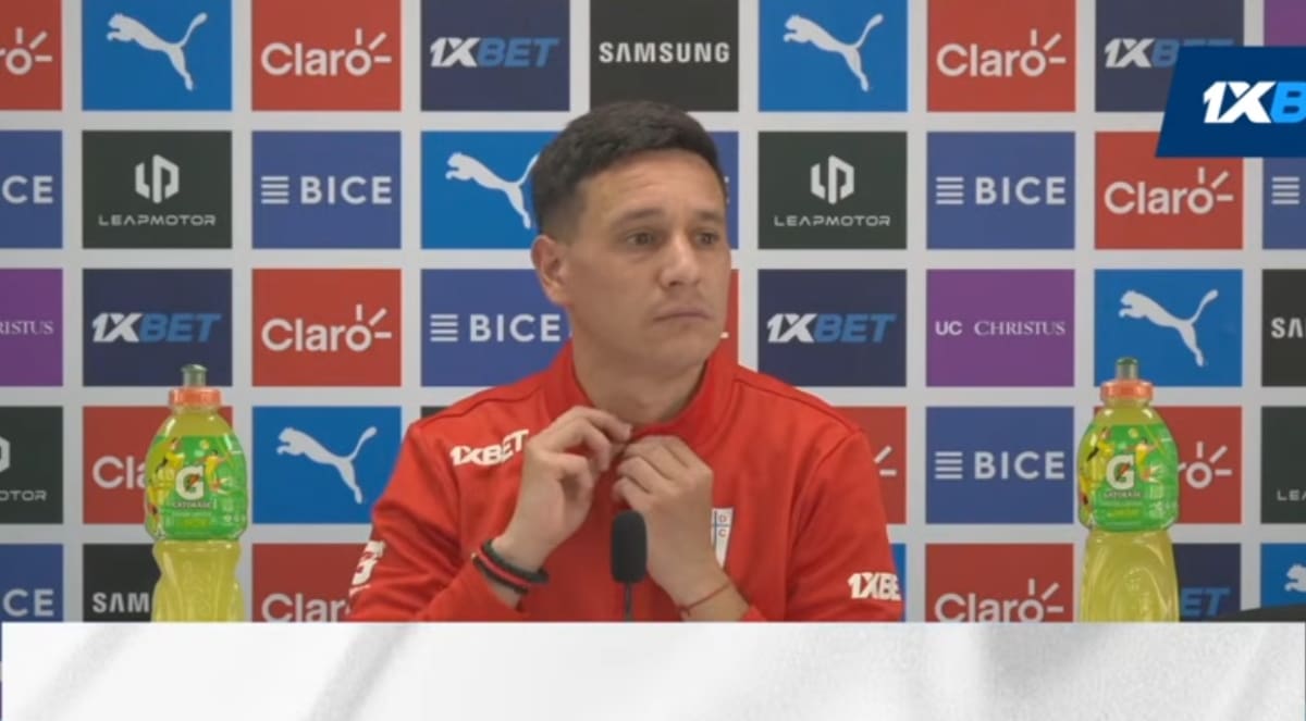 el volante argentino volvió a sumar minutos luego de más de 8 meses fuera de las canchas. Foto: Youtube @cruzados_oficial