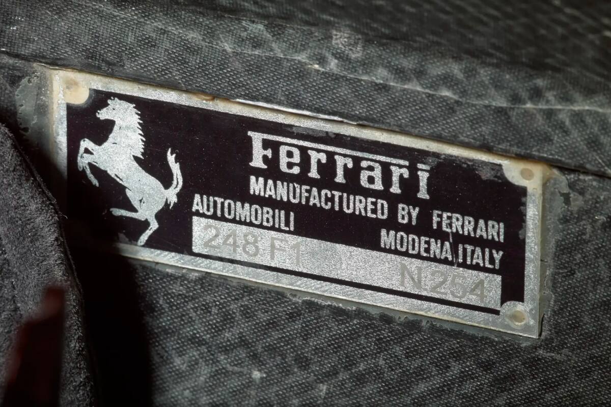 El último Ferrari F1 de Michael Schumacher / fotos RM Sotheby's