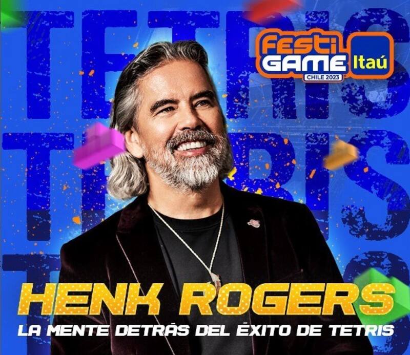 Henk Rogers contará su experiencia en exclusiva durante el evento. Créditos: Festigame.