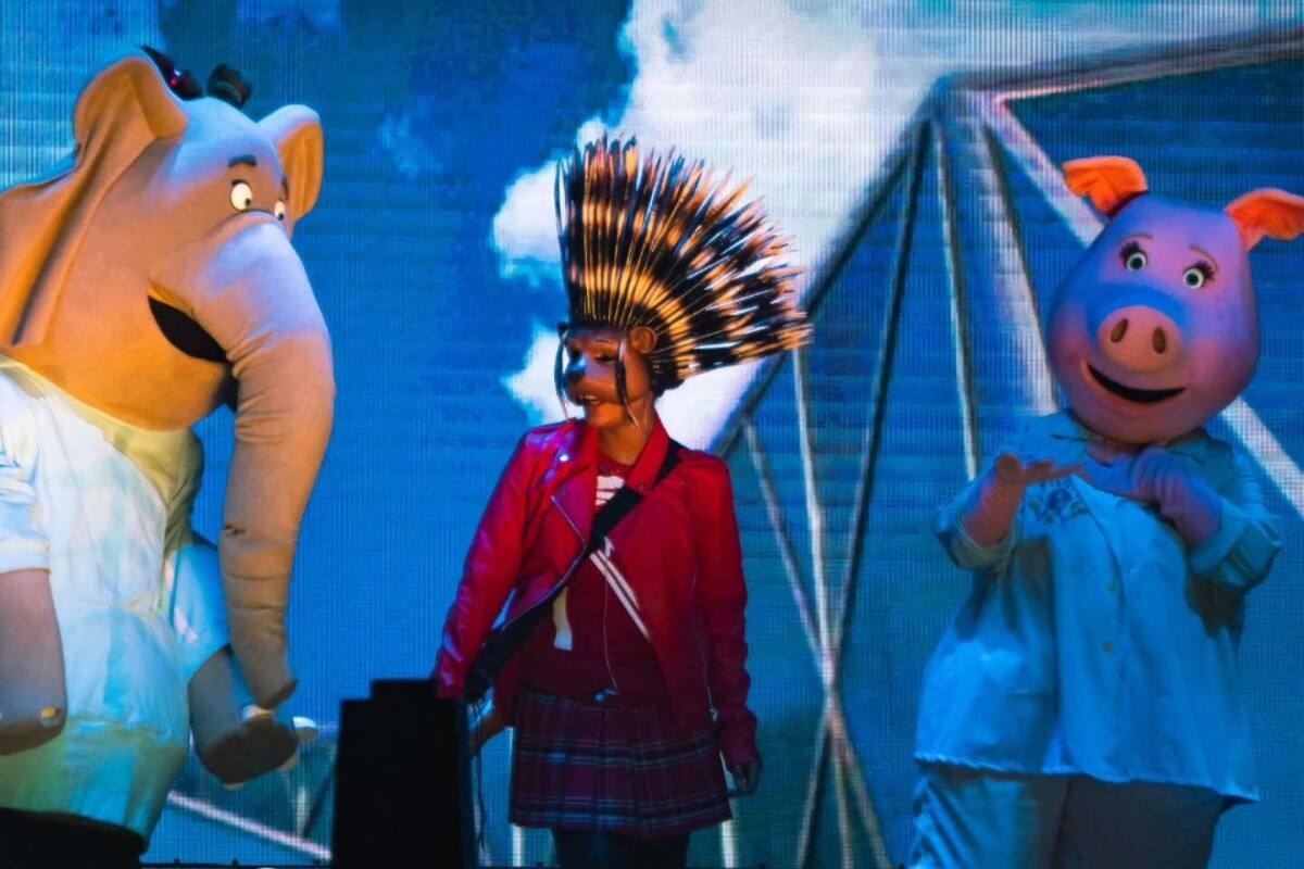 El show estará a cargo del musical inspirado por los personajes de Sing y Las Guerreras K-POP. Créditos: Festikids en Instagram.