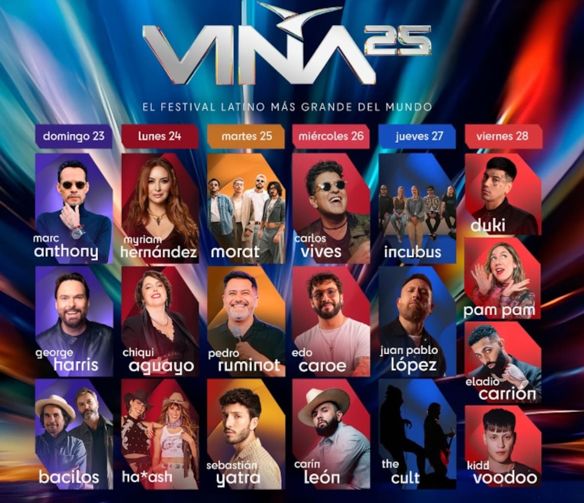 El certamen que ya cuenta con parrilla confirmada comienza este domingo. Créditos: Instagram.