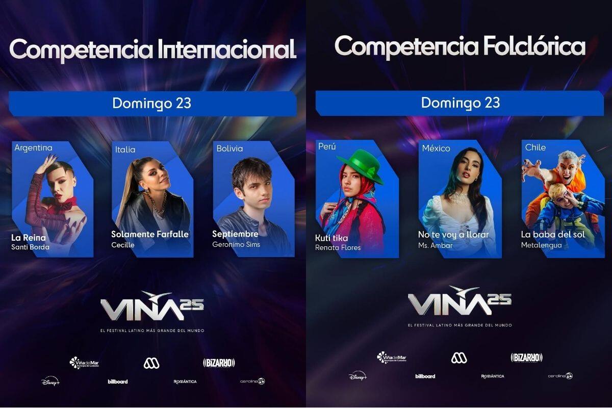 Hoy comienza las competencias que buscarán a los ganadores de las gaviotas. Créditos: Instagram.