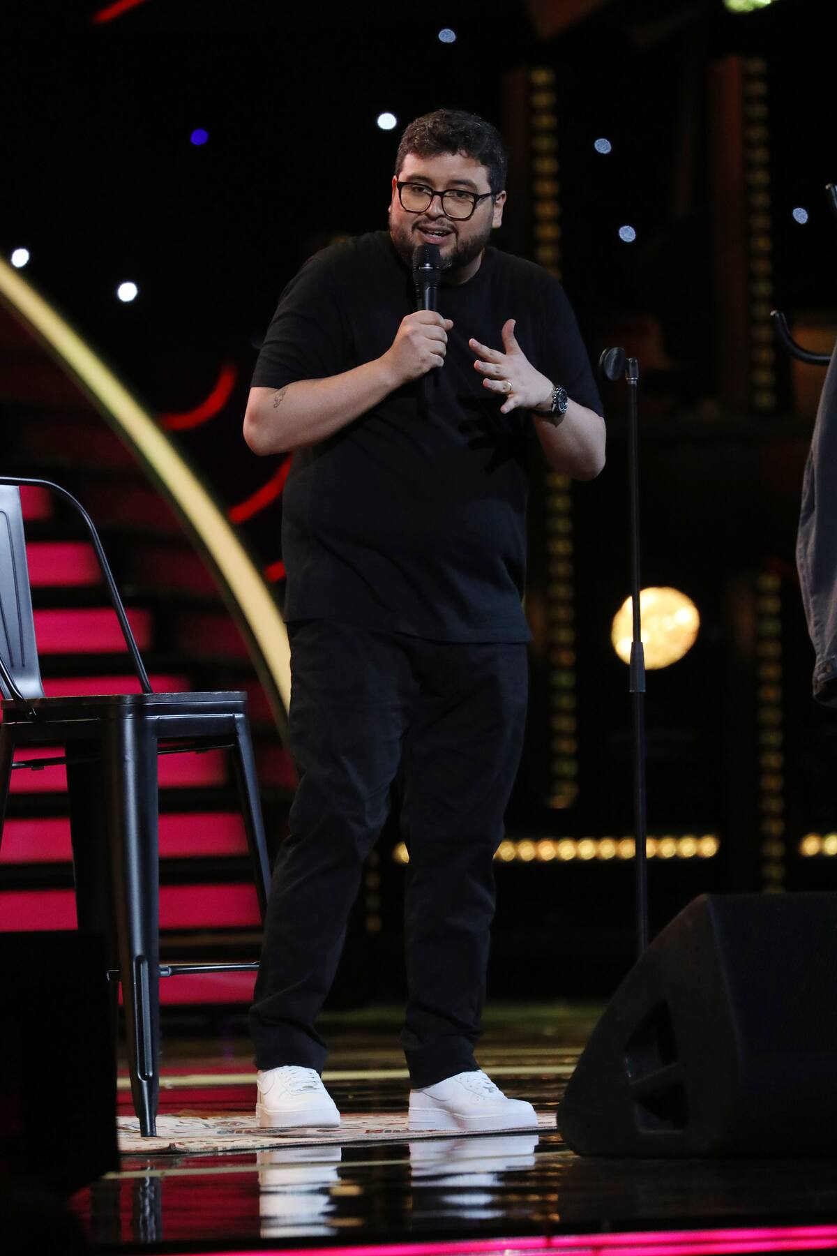 Vina del Mar, 27 de febrero de 2024.
Luis Slimming se presenta durante la tercera noche del Festival de Vina 2024.
Aton Chile