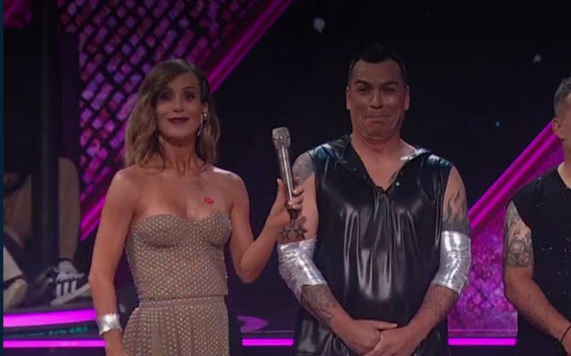 La reacción de Esteban Paredes al hablar sobre Carlyn Romero.