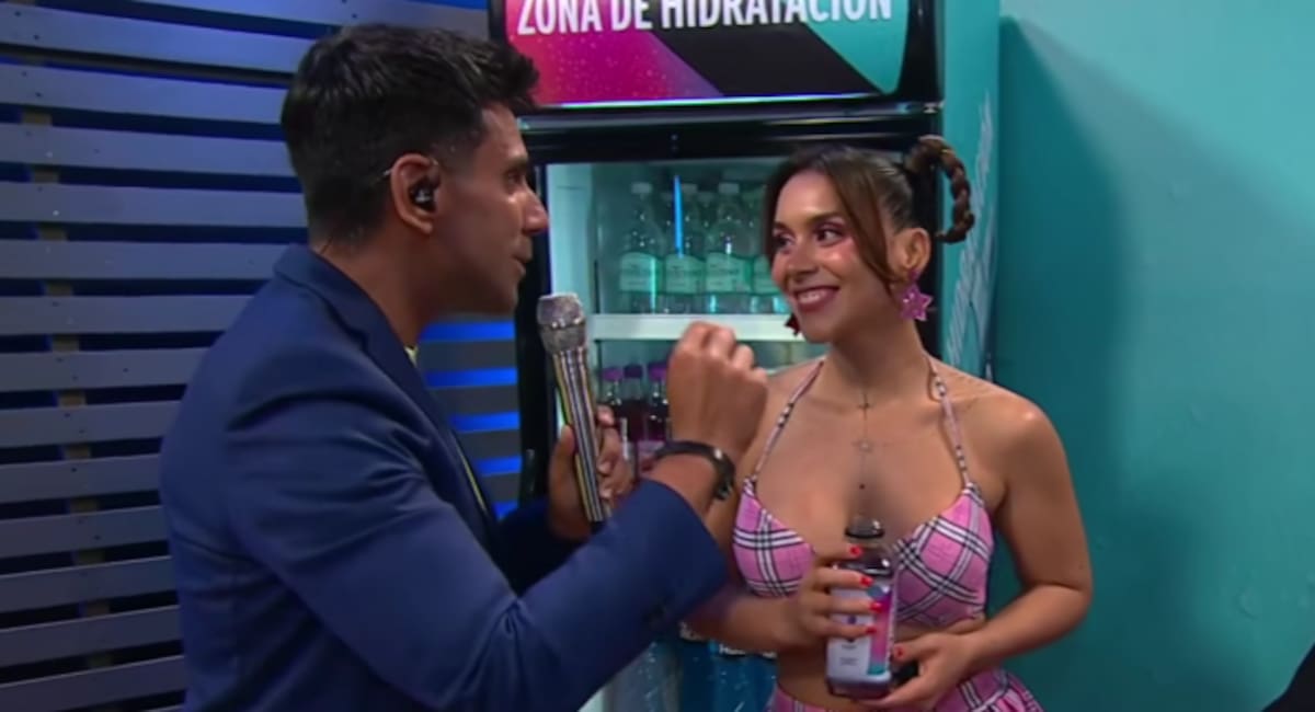 Carlyn Romero hablando sobre Esteban Paredes.