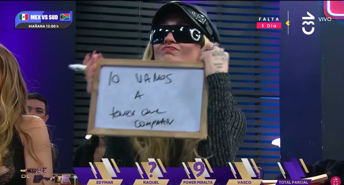 Fran Maira se integró esta semana al programa. Foto: Reproducción CHV.