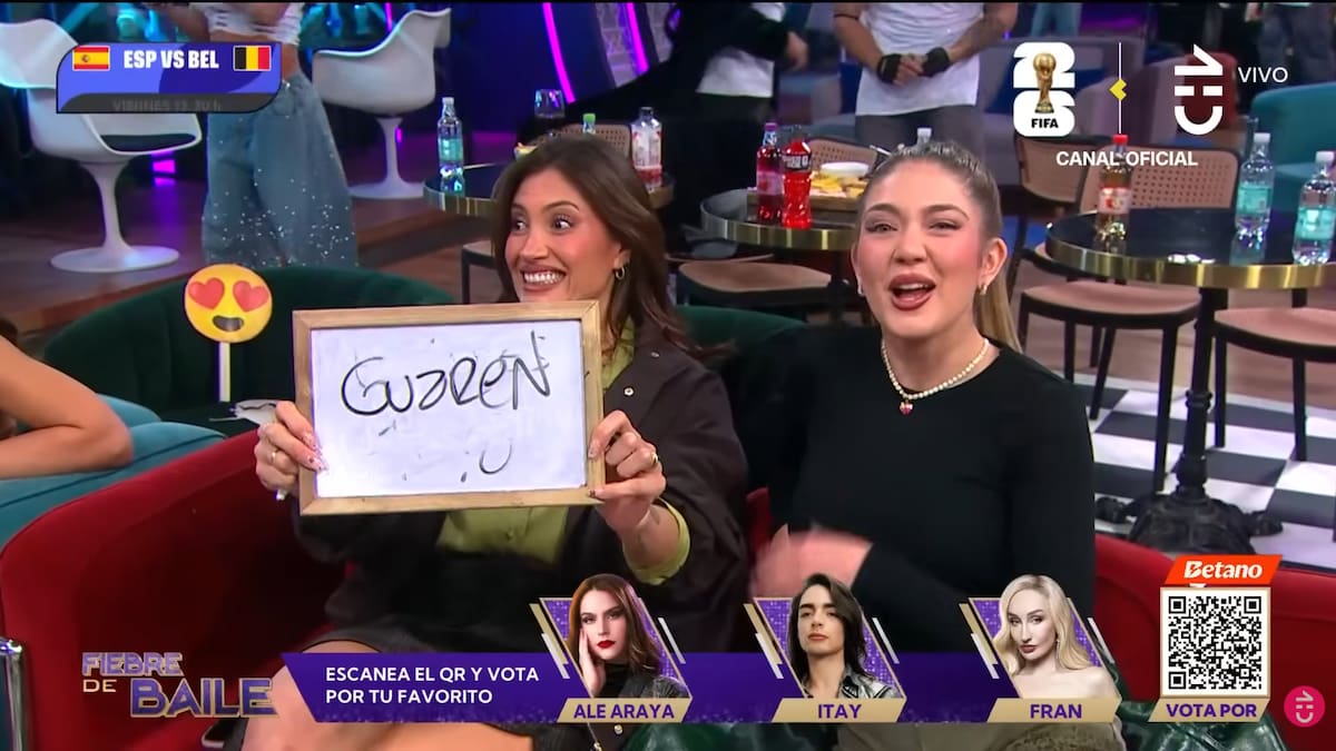 Sus compañeras identificando a la "rata" de la que hablaba Fran Maira. Foto: Reproducción.