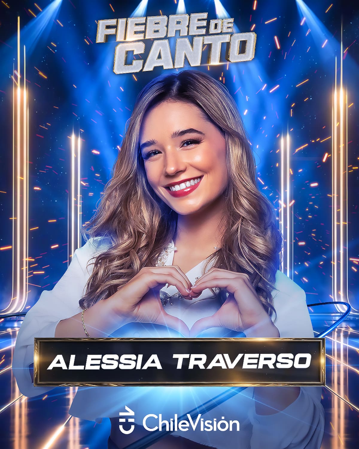 Alessia fue parte de GH Chile. Foto: CHV.