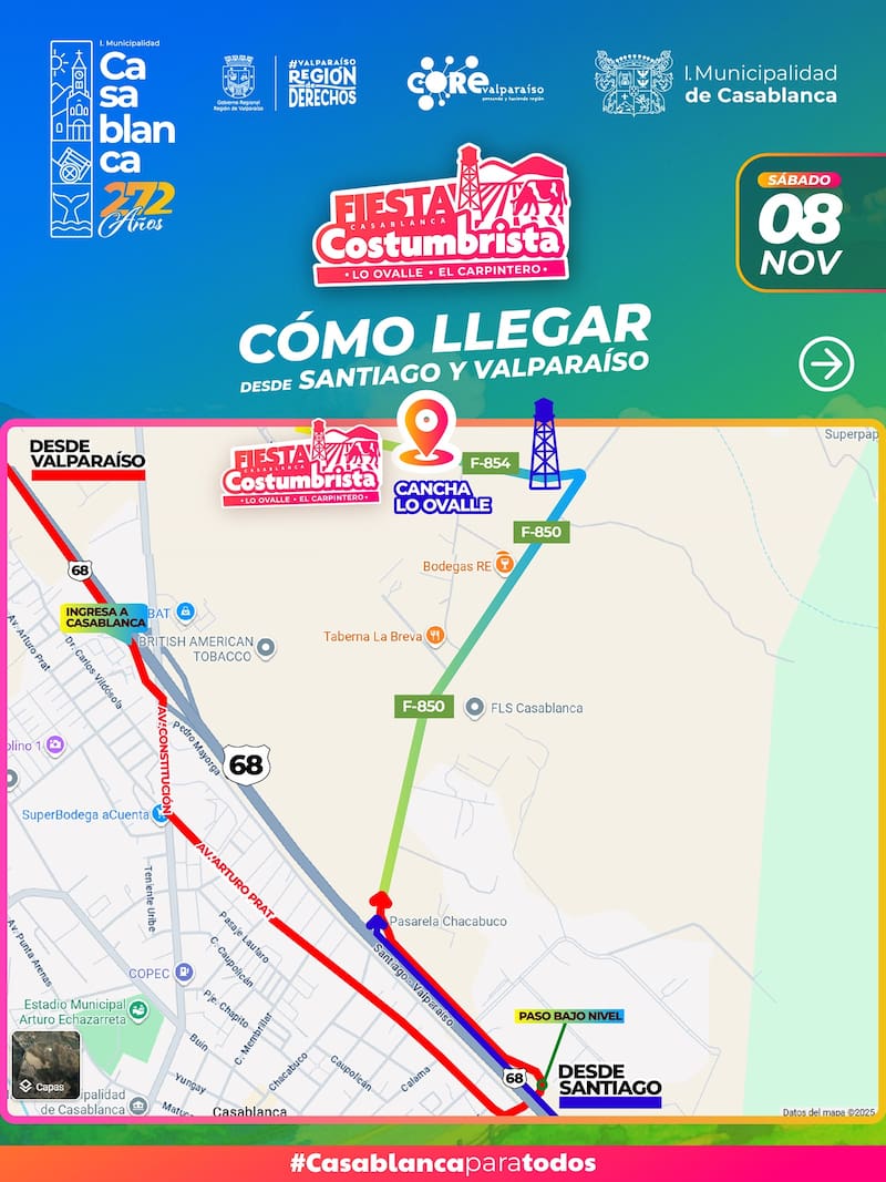 El evento se realizará este sábado a contar de las 12:00 horas. Créditos: Instagram.