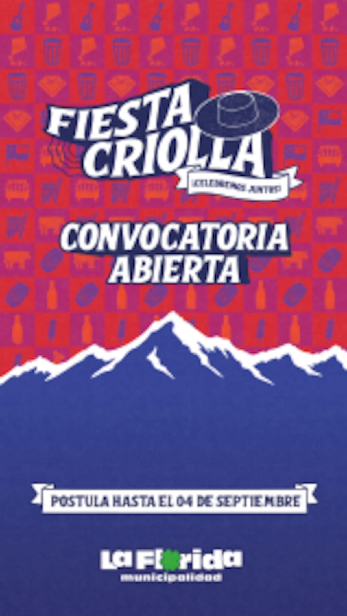 Esta fonda tendrá artistas y cantantes locales, los que pudieron postular hasta este 4 de septiembre.