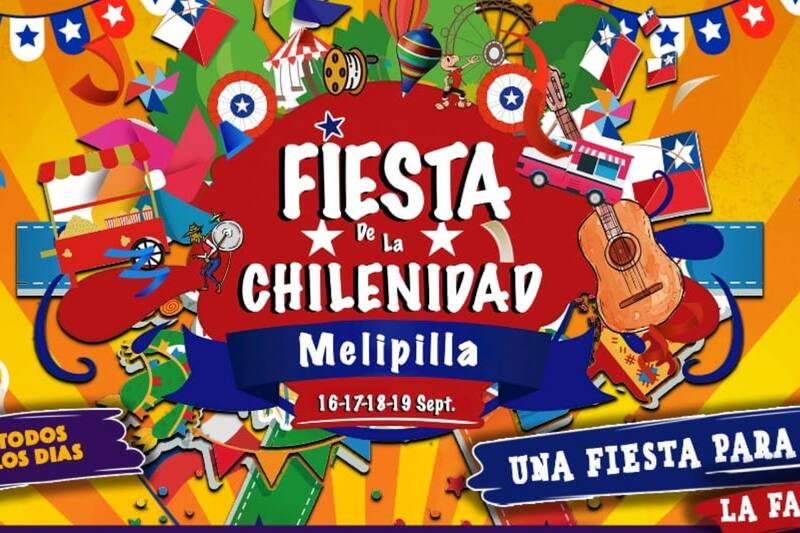 La Fiesta de la Chilenidad será el próximo 16, 17, 18 y 19 de septiembre.