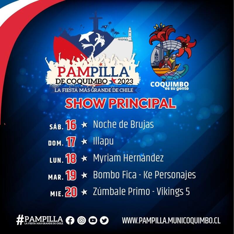 La Fiesta de la Pampilla estuvo suspendida por tres años. Créditos: Municipalidad de Coquimbo.