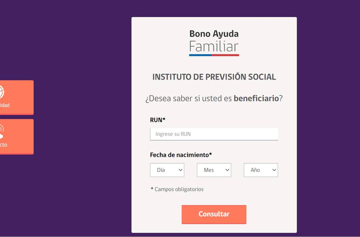 Bono Ayuda Familiar 2020: Revisa si tienes el beneficio con tu Rut