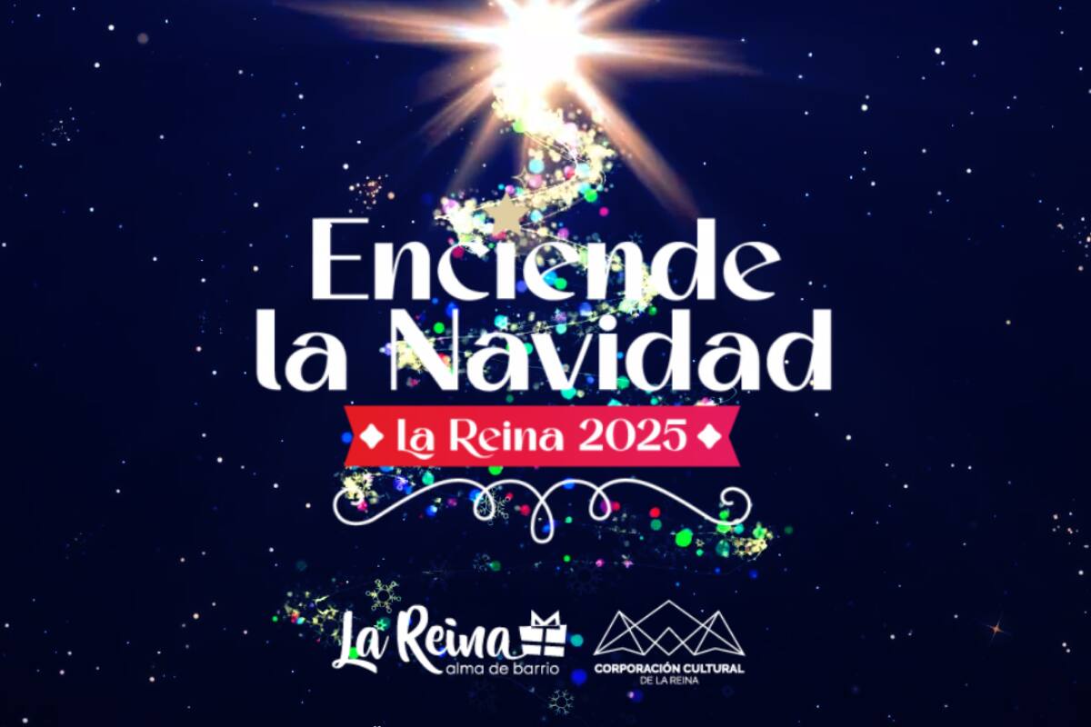 Durante el evento, se realizará el tradicional encendido del árbol de Navidad, en un show muy especial. Créditos: Municipalidad de La Reina.