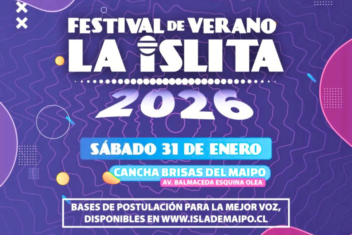 A tan solo $2.000, un festival apto para ir en compañia. Créditos: @muni.islademaipo vía Instagram.