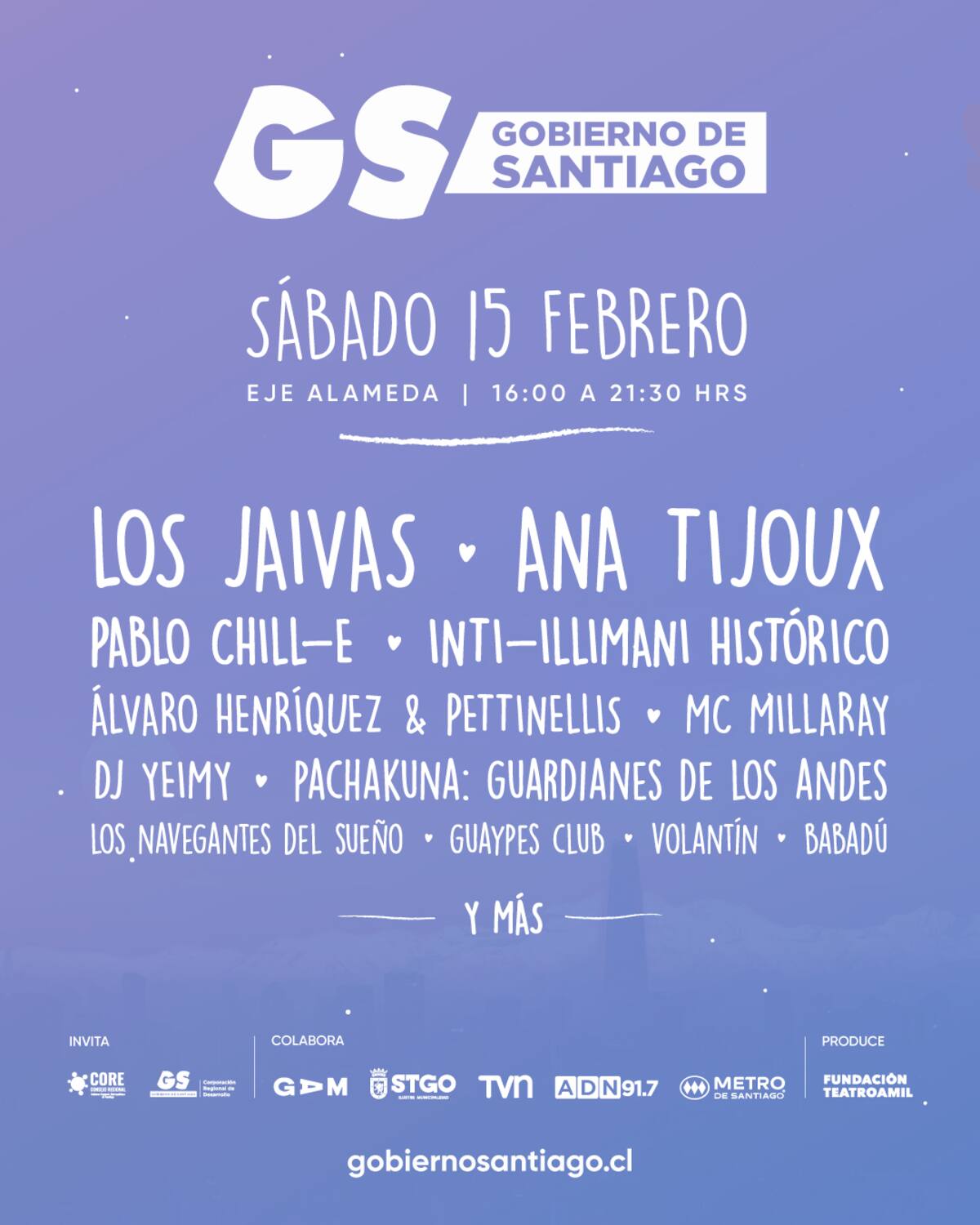 El evento ya cuenta con line up de artistas confirmados. Créditos: Instagram.