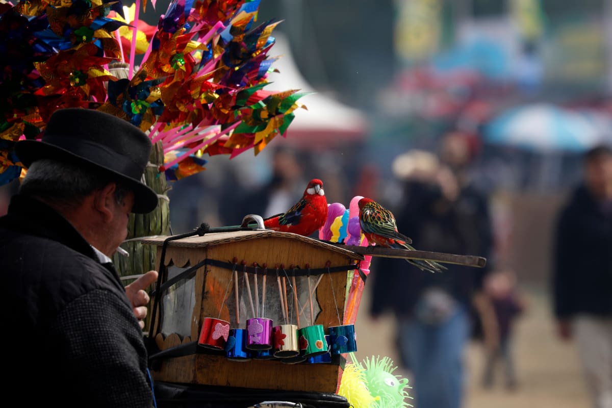 Los juegos típicos tienen su mayor popularidad durante esta festividad.