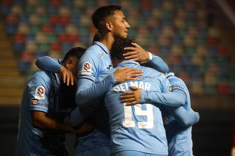 anotó ante Audax Italiano y le pidió perdón su madre. Foto: Aton