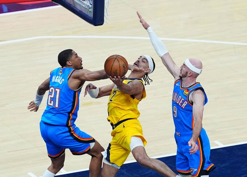 Indiana Pacers venció en el Juego 3 a los Oklahoma City Thunder.