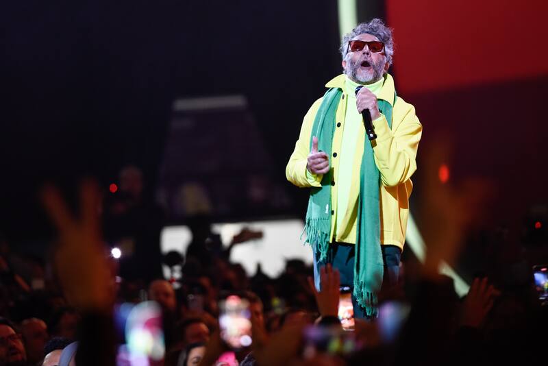 En su show en Viña 2023 / Organización Festival de Viña - Agencia Uno
