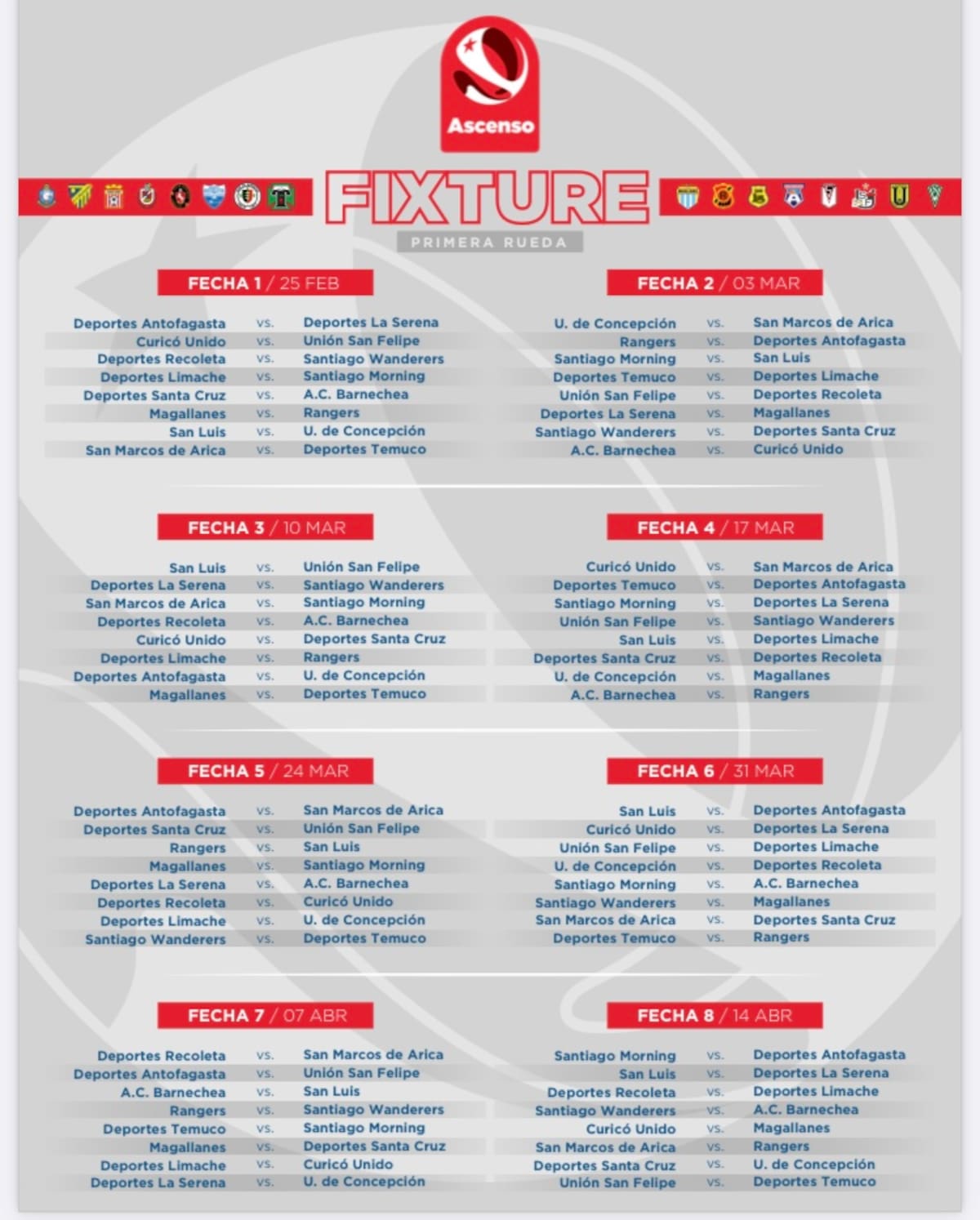Fixture Primera B 2024