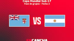 EN VIVO | Fiji vs. Argentina por Mundial Sub 17: minuto a minuto del partido