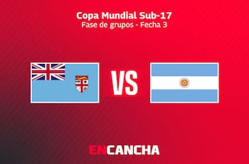 MARCADOR FINAL | Fiji 0 - Argentina 7 por Mundial Sub 17
