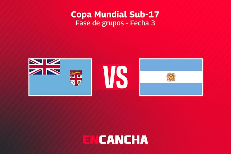 La albiceleste se mide ante el conjunto oceánico por la fecha 3 del Mundial Sub-17.