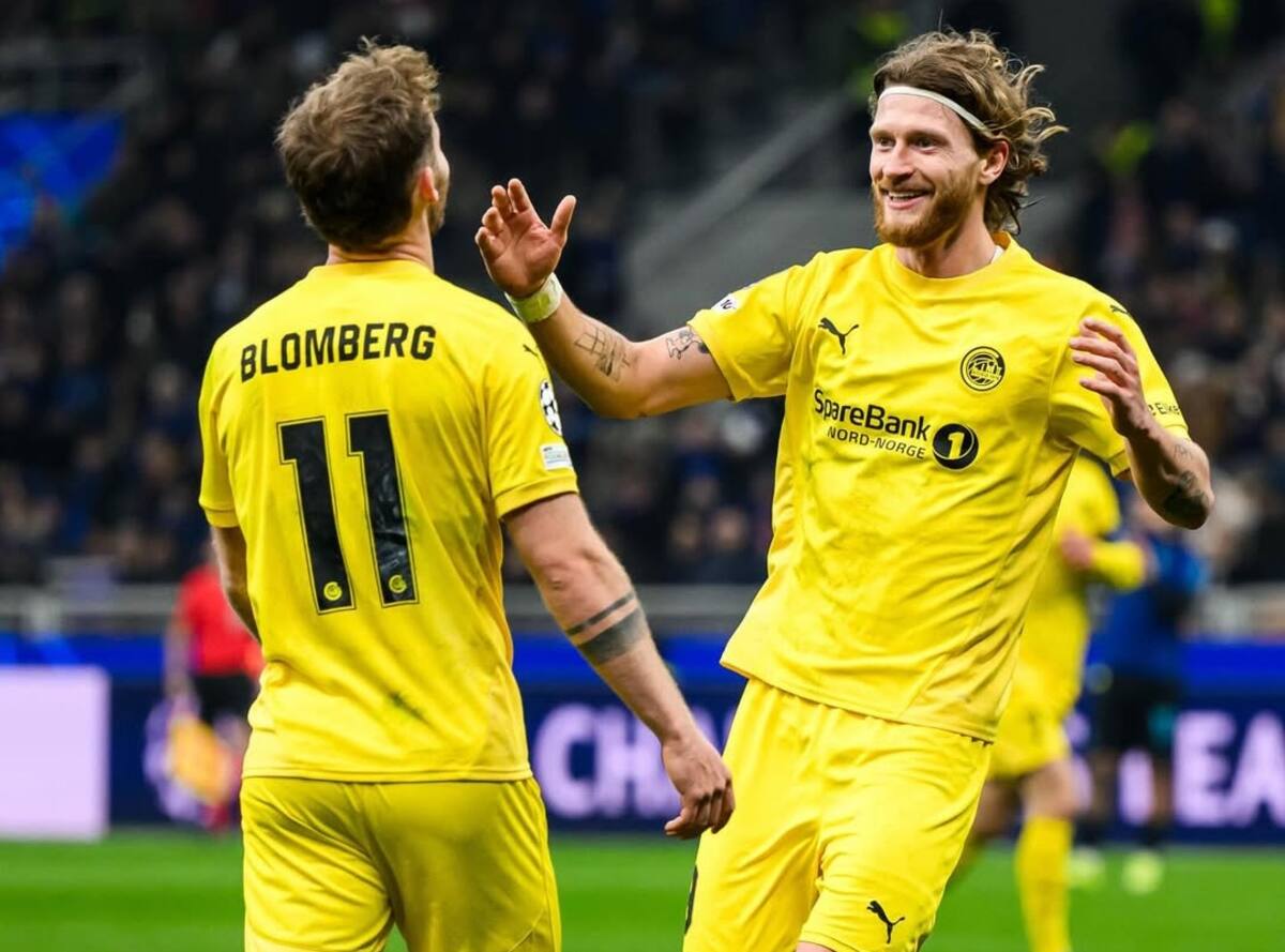 El cuadro noruego es el matagigantes de la actual Champions League. Foto: @bodoglimt.