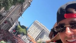 VIDEO | Erick Pulgar celebra en la marea roginegra que se tomó Río de Janeiro tras coronación del Flamengo