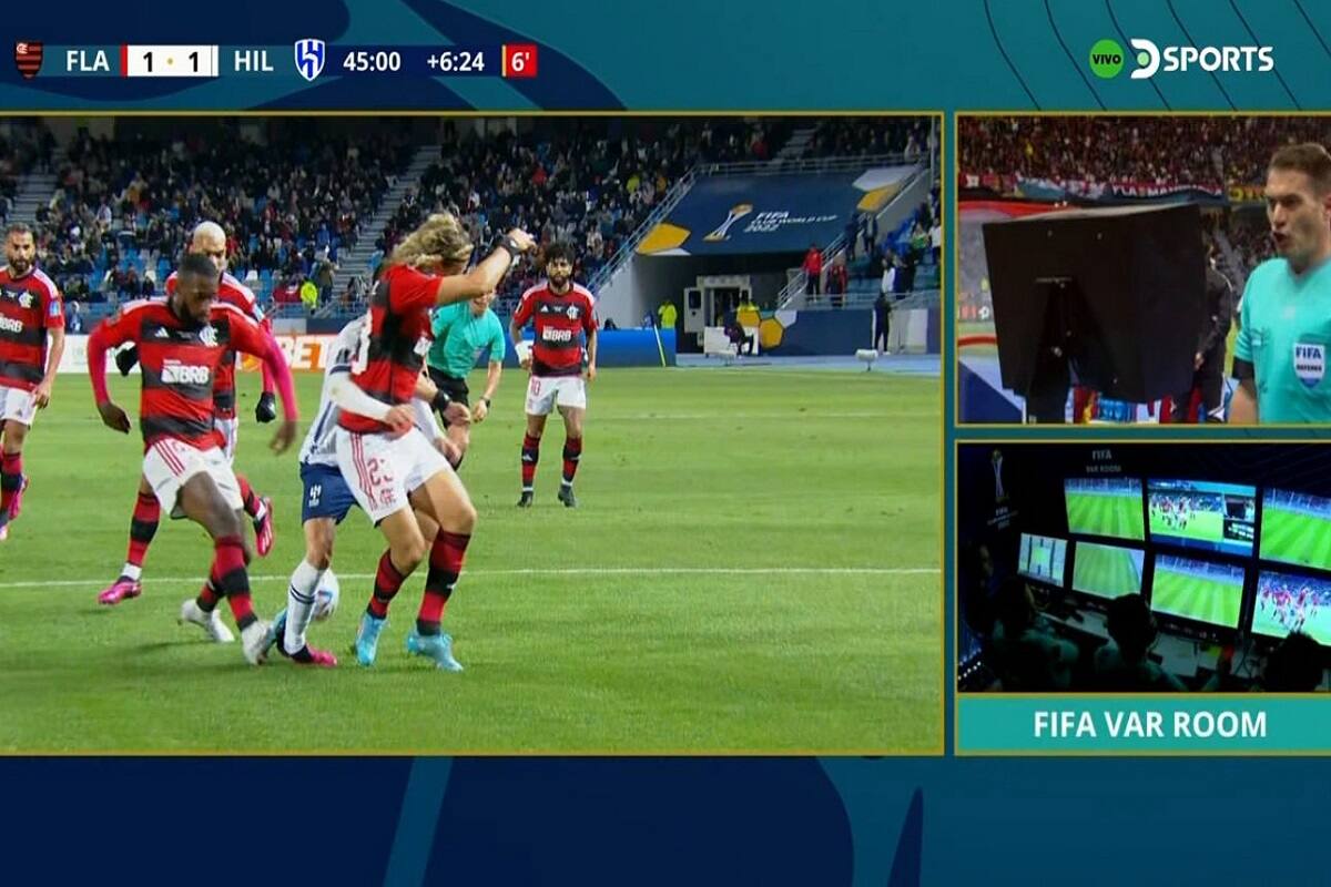 Gerson hizo un penal y fue expulsado en el "Mengao".