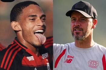 Humillante debut para Erik ten Hag:  Bayer Leverkusen cayó 5 a 1 ante Flamengo Sub-20