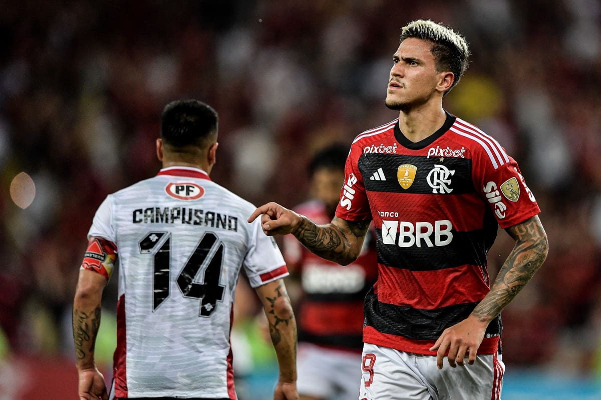 Flamengo derrotó a Ñublense en Brasil. Foto: Agencia Aton.