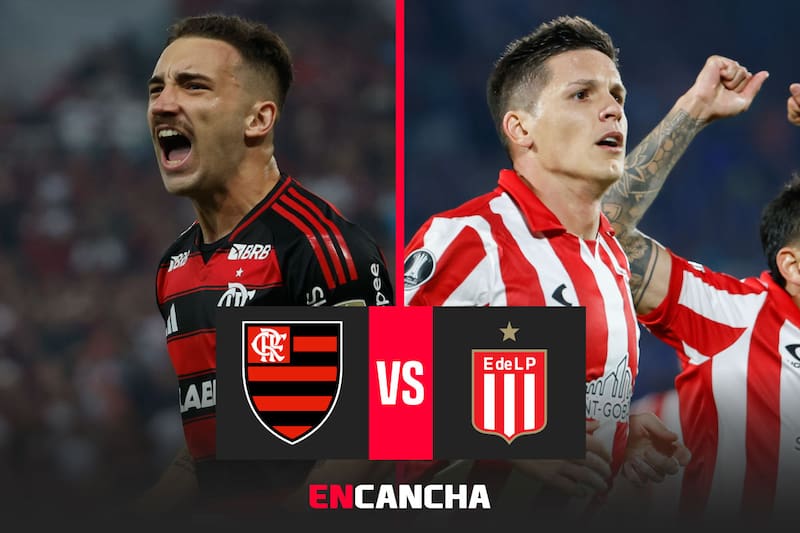por la ida de cuartos de final de Copa Libertadores. Foto: EFE.